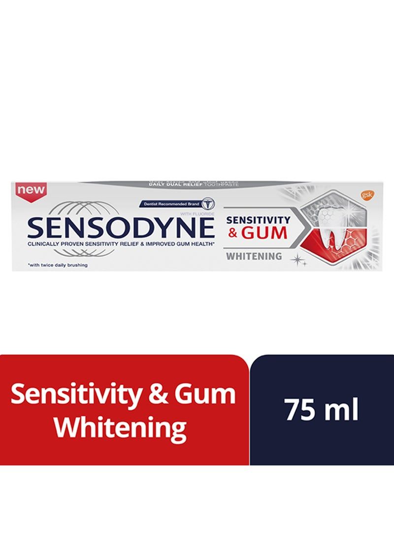 Sensitivity And Gum Whitening For Sensitive Teeth And Improved Gum Health, 75ml