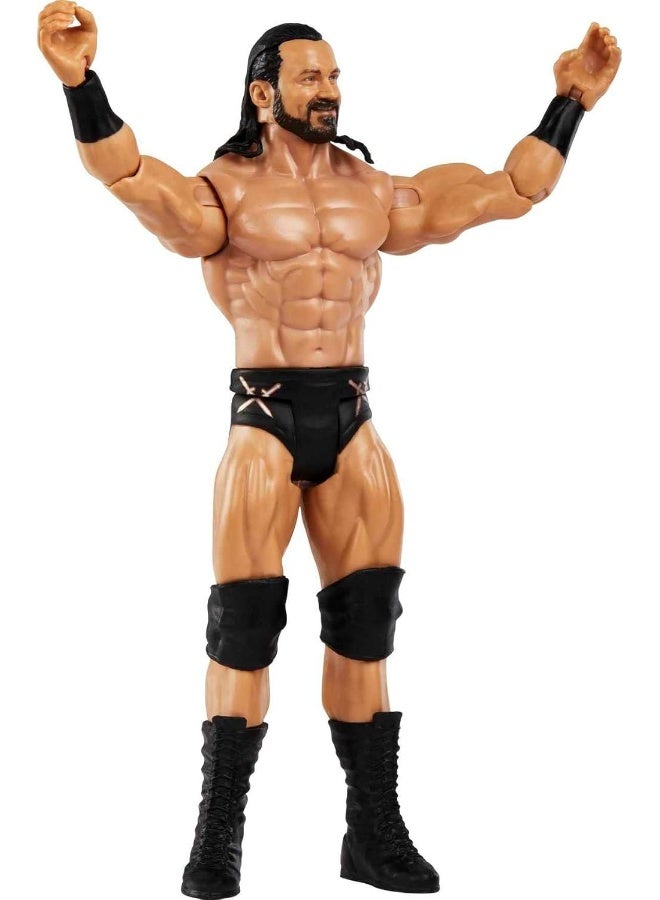 Mattel WWE Drew McIntyre Top Picks Action Figure, Collectible with 10 Points of Articulation & Life-like Detail, 6-inch