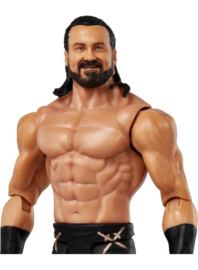 Mattel WWE Drew McIntyre Top Picks Action Figure, Collectible with 10 Points of Articulation & Life-like Detail, 6-inch