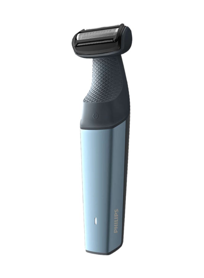 Showerproof Bodygroom Series 3000 BG3027/03, 60 Min Cordless Use, 1 Hour Charge Blue/Grey