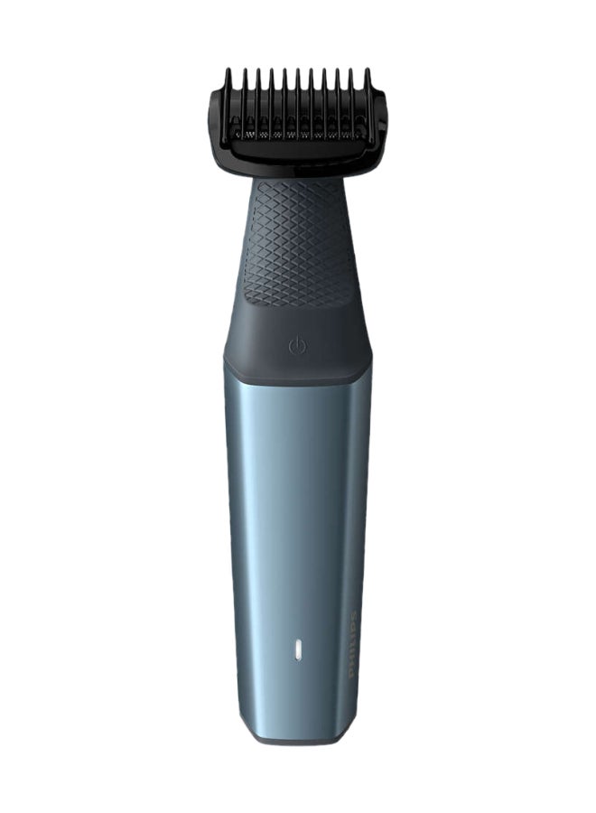 Showerproof Bodygroom Series 3000 BG3027/03, 60 Min Cordless Use, 1 Hour Charge Blue/Grey