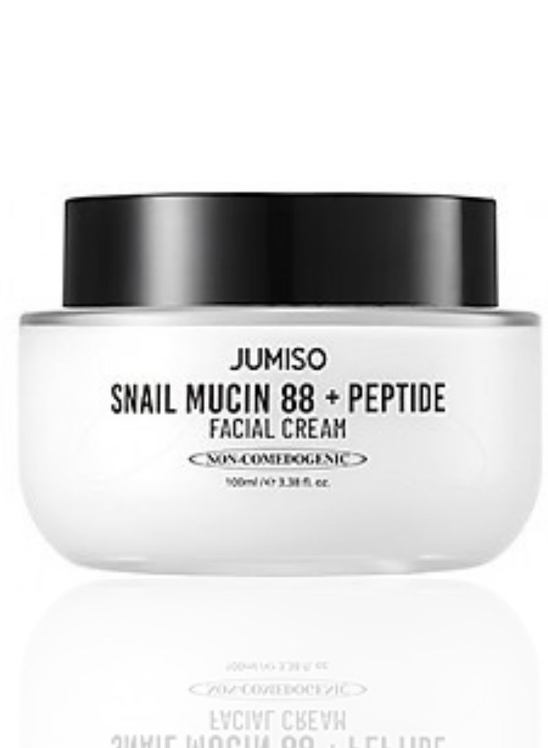 [Jumiso] Snail Mucin 88% + Peptide Cream 100ml | Intensive Hydrating and Anti-Aging Cream with Snail Extract and Peptides for Smooth, Youthful Skin