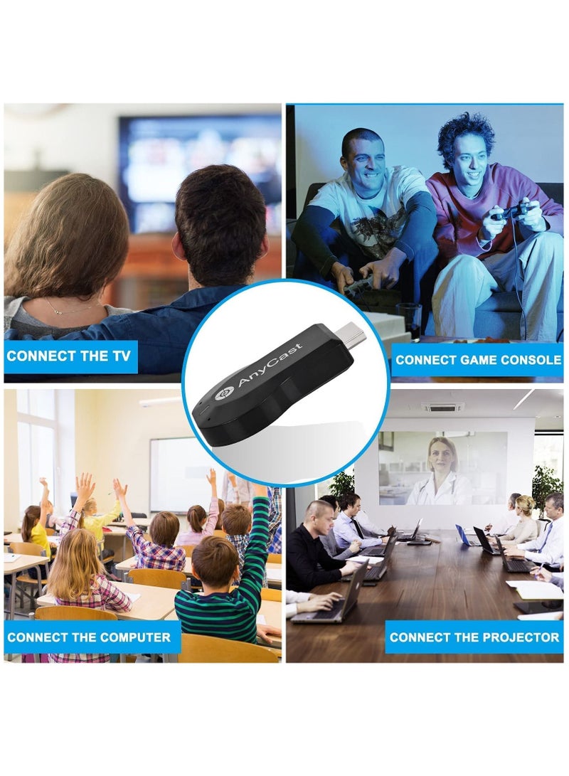 Anycast HDMI Wireless Display Adapter - WiFi 1080P Mobile Screen Mirroring Receiver Dongle to TV/Projector Receiver Support Windows Android Mac iOS