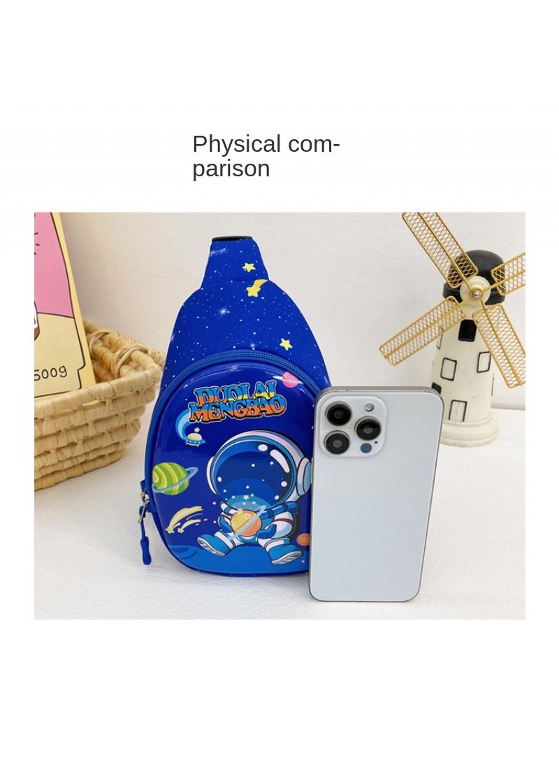 Children'S Bag Chest Bag For Kid Cartoon Casual Lightweight Little Backpack Fashionable Single Shoulder Crossbody Bag Coin Purse