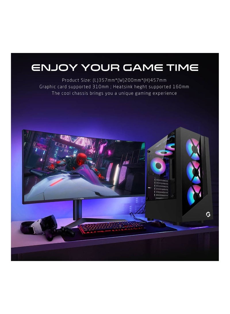 TRIDENT II G-Series Mid Tower Gaming Case