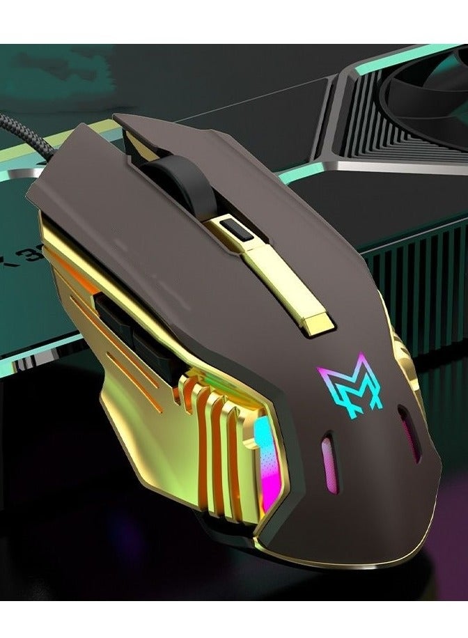 New Mechanical Esports Game Wired Mouse