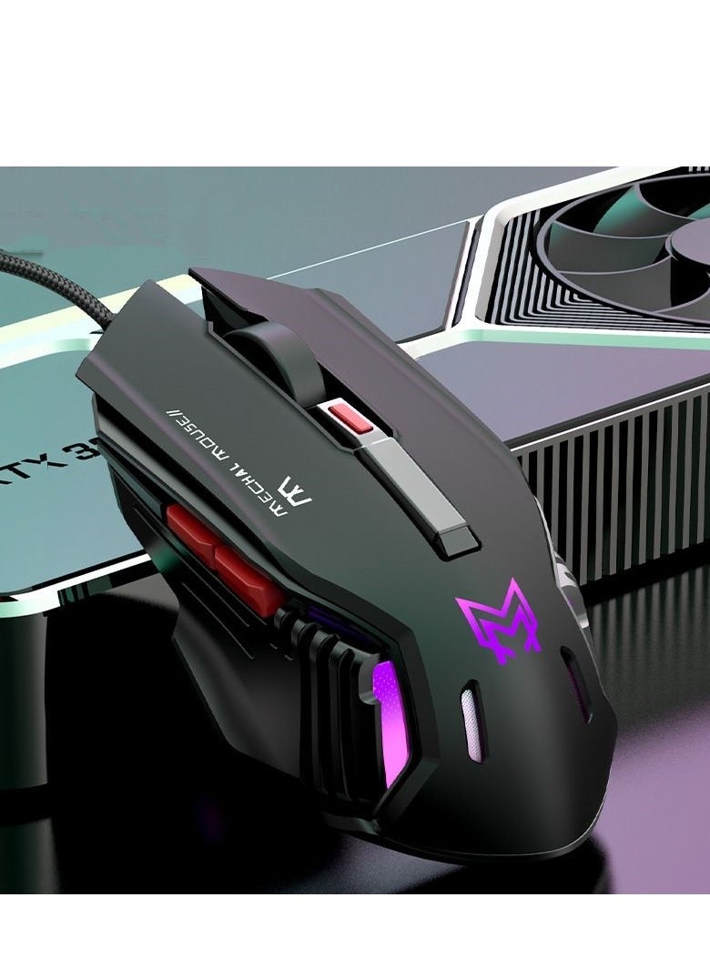 New Mechanical Esports Game Wired Mouse