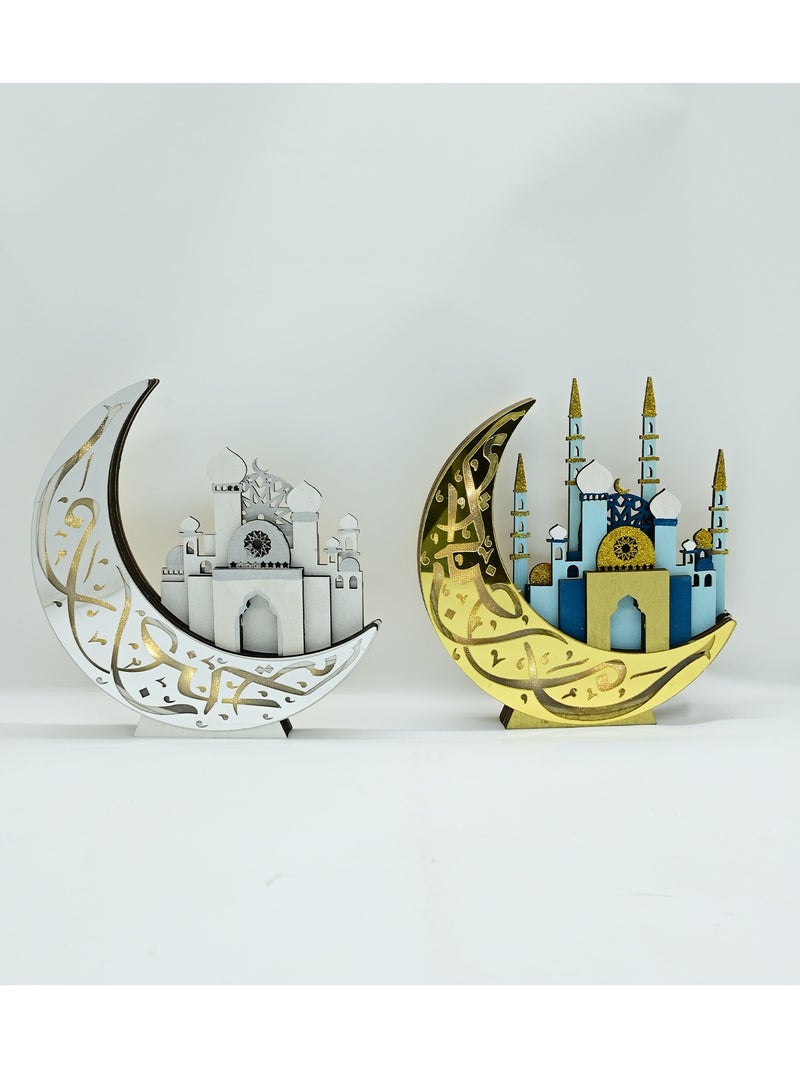 Wooden LED Decorative Light Dedroom Atmosphere Shaped Light
