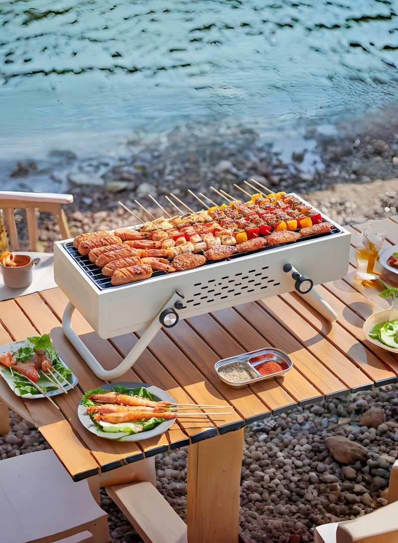 Portable Multifunctional Electric BBQ Grill Smokeless Non-Stick Roasting Barbecue Grill For Family