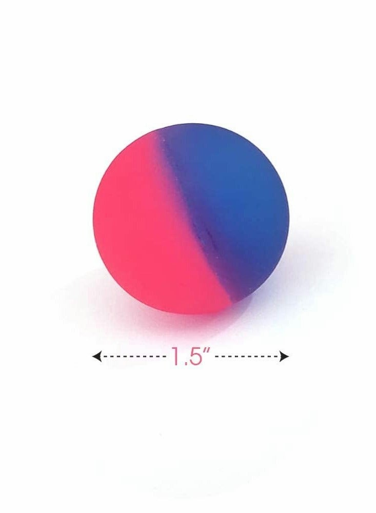 ICY Bounce Balls - Set of 25 1.25 Inch Rubber Bouncy Balls for Kids - Frozen Birthday Party Favors in Assorted Colors