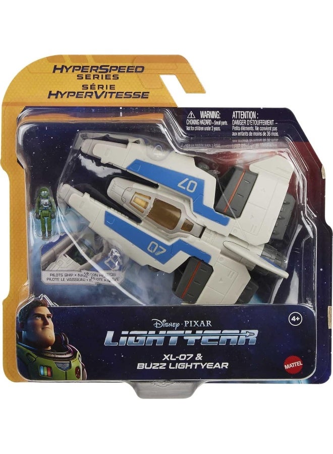 Disney Pixar Lightyear Hyperspeed Series XL-07 and Buzz