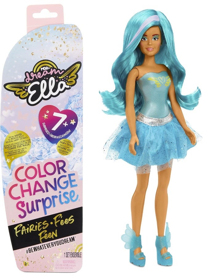 Dream Ella Color Change Surprise Fairies Dreamella Blue 11.5