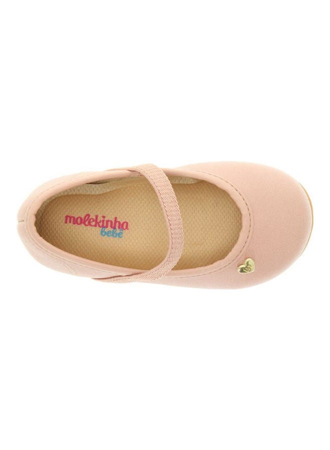 Buckle Closure Pumps Pink