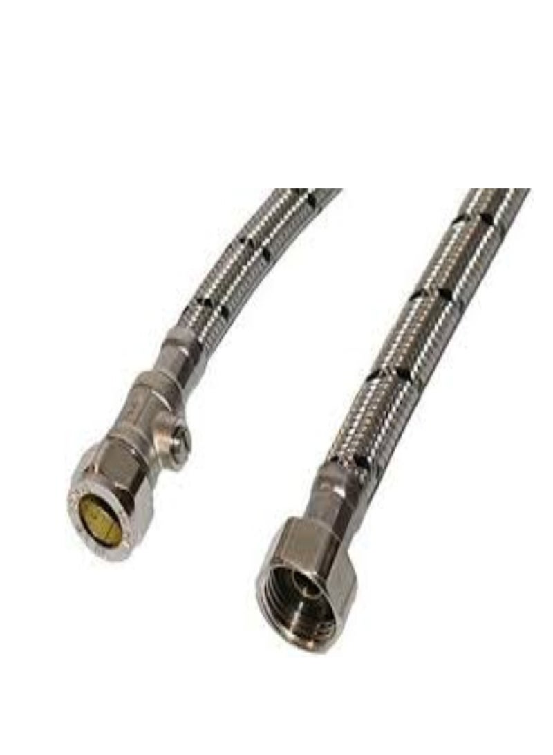 KNP Tap Connector Flexi Pipes Made From Stainless Steel are Designed for Flexibility and Durability Ensuring a Reliable Connection Between Taps and Water Supply Lines.