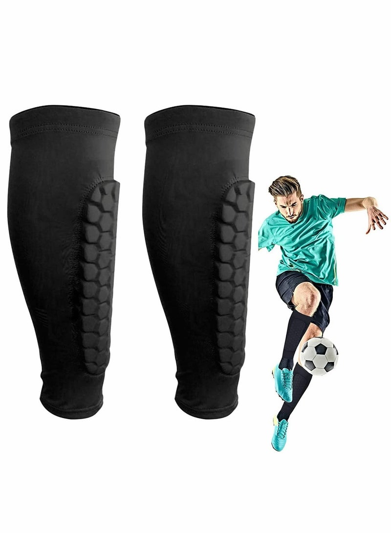 Football Shin Guards, Soccer Football Shin Guard Socks with Foam