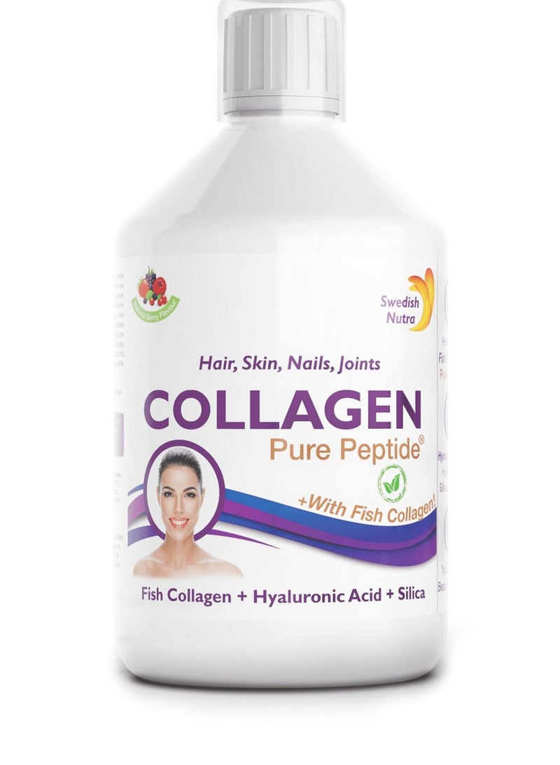 COLLAGEN FISH PURE PEPTIDE 100000 LIQUID 500ML