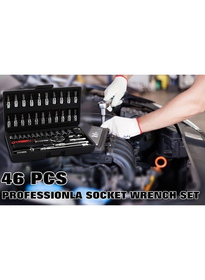 1 Pcs Tool Kit & Screwdriver Set And Socket Set Wrench Set Stanley Ratchet Spanner Set Multi Purpose Combination Allen Key Tool Case Precision Tool Set Bike Tool Kit Set All Bike Car