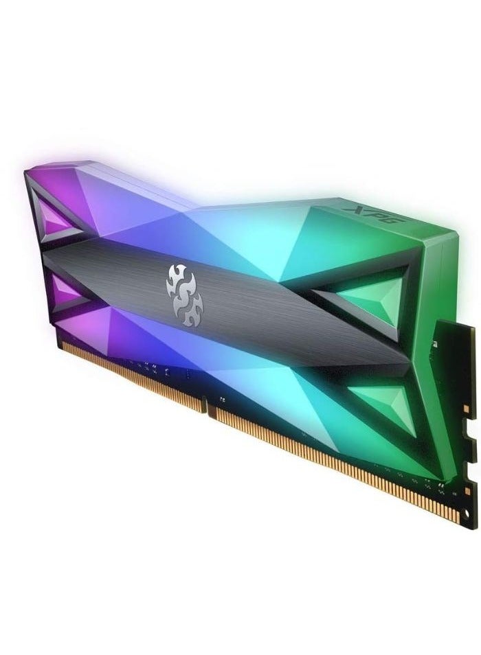 Spectrix D60G DDR4 RGB 32GB RAM (2x16GB) 3600MHz Gaming Desktop Memory 5inch grey