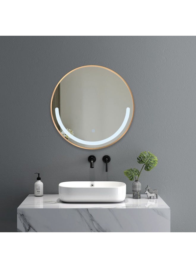Milano Led Mirror With Touch Switch /4Cm Aluminum Frame 600Mm Hs16374 - Made In China