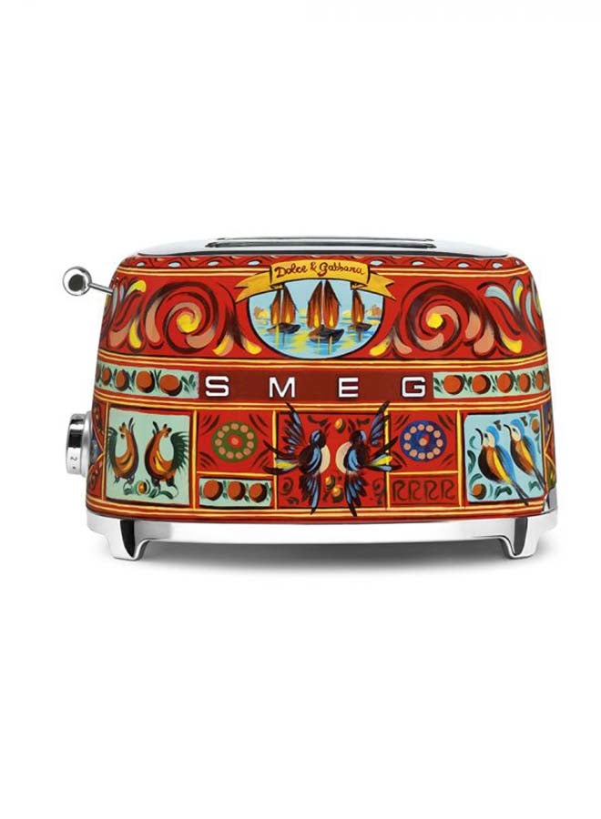 Dolce & Gabbana 2 Slice Toaster 950 W 950.0 W TSF01DGUK Multicolour