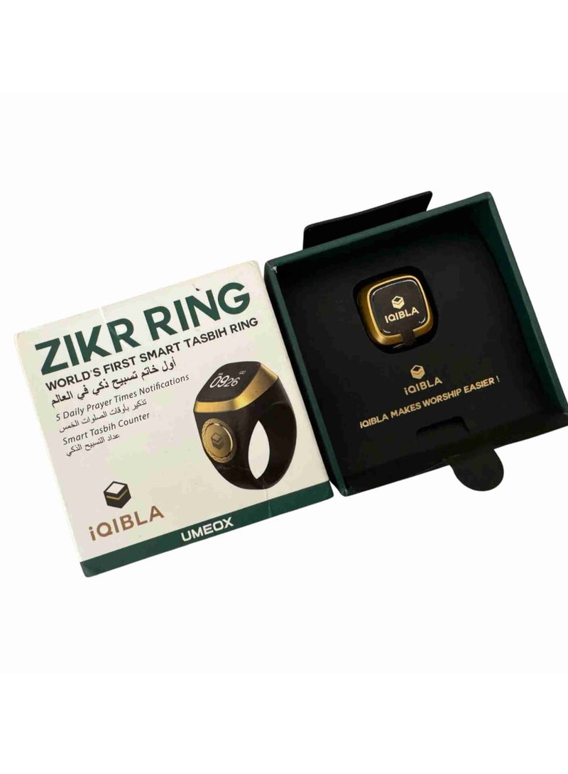 Smart Tasbih Plastic Zikr Lite Ring Black 18MM