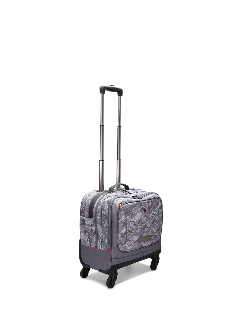 QUADRO 15.6Â  Wheeled Trolley Grey- School 2024