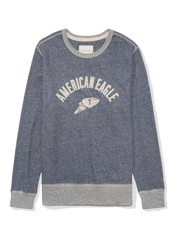 AE Crew Neck Graphic Sweatshirt