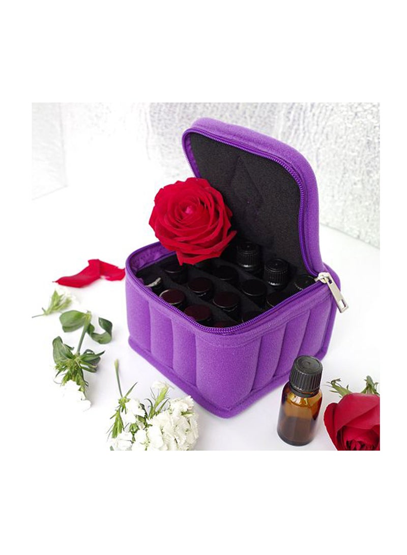 Essential Oil Carrying Case Purple