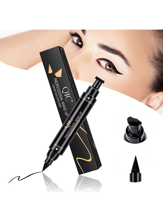 Winged Eyeliner Stamp Eyeliner Liquid Liner Black Eyeliner Waterproof Eyeliner Long Lasting Liquid Eyeliner & Smudgeproof Makeup Eyeliner