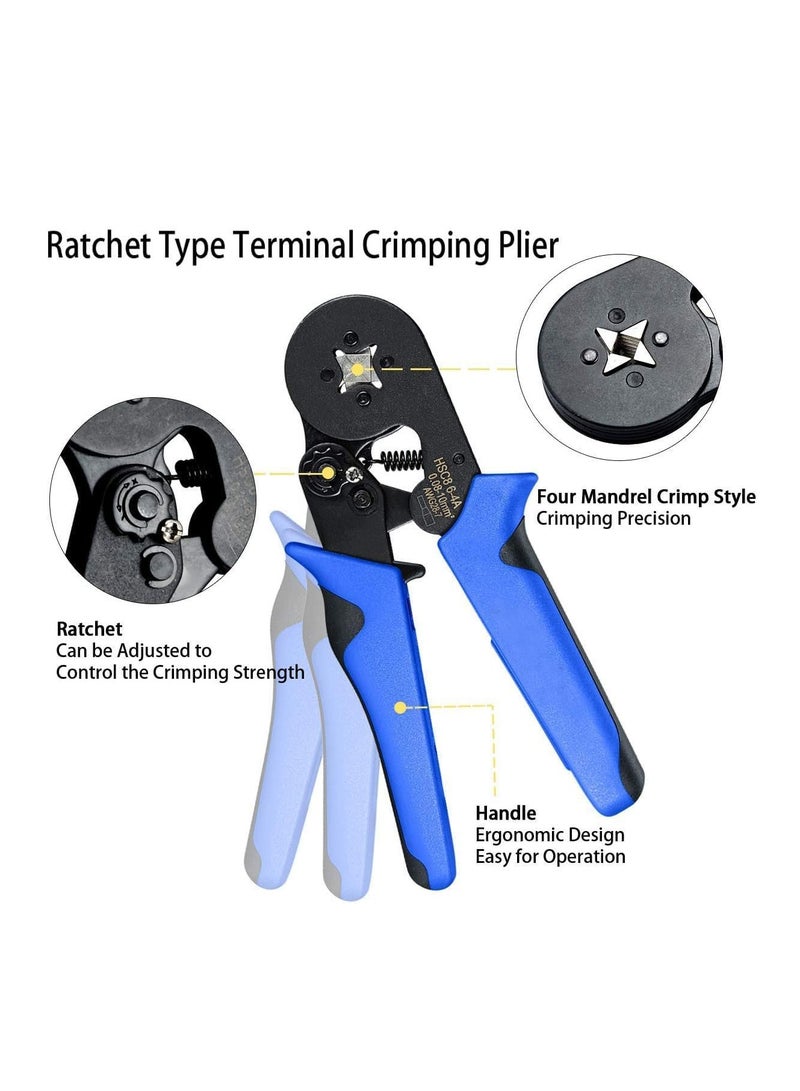 Ferrule Crimping Tool Kit Crimper Plier set (With Accessories)