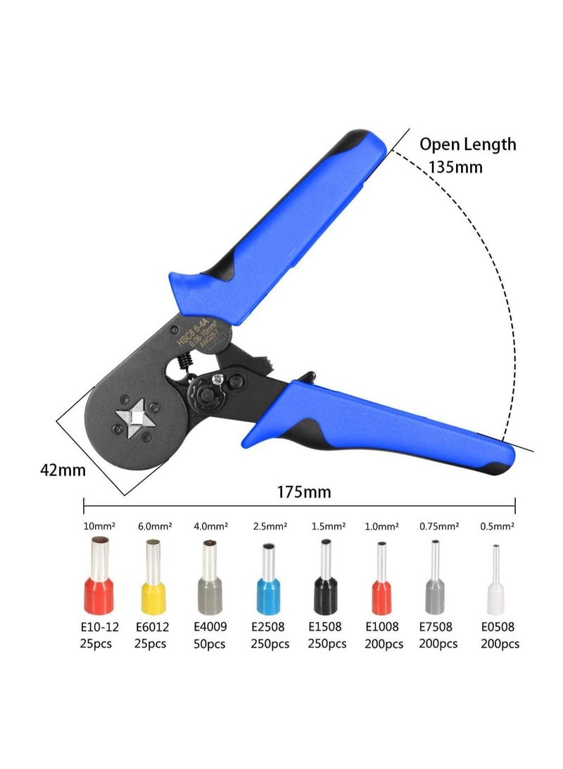 Ferrule Crimping Tool Kit Crimper Plier set (With Accessories)