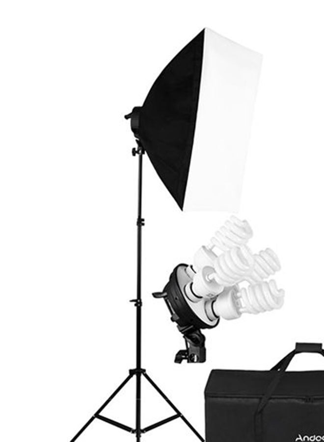 Studio Photo Lighting Kit Black/White