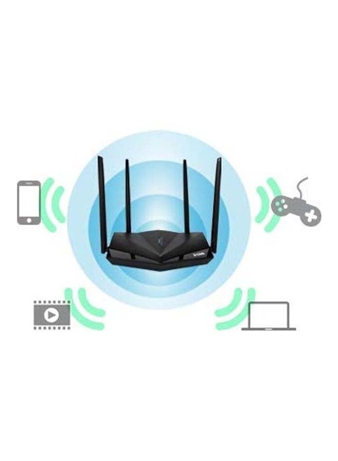 Wireless N300 Router Black