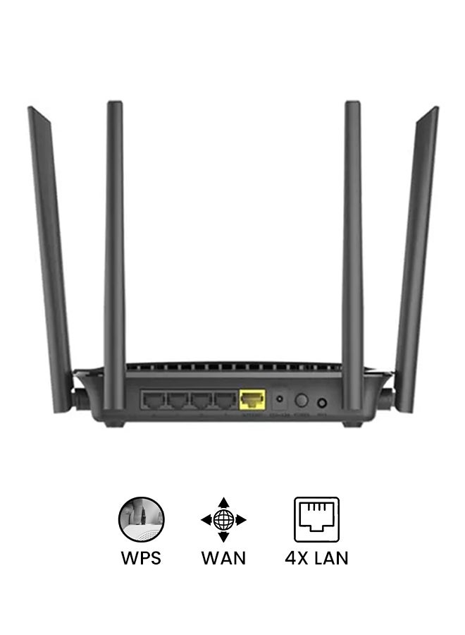 AC1200 Wi-Fi Router black