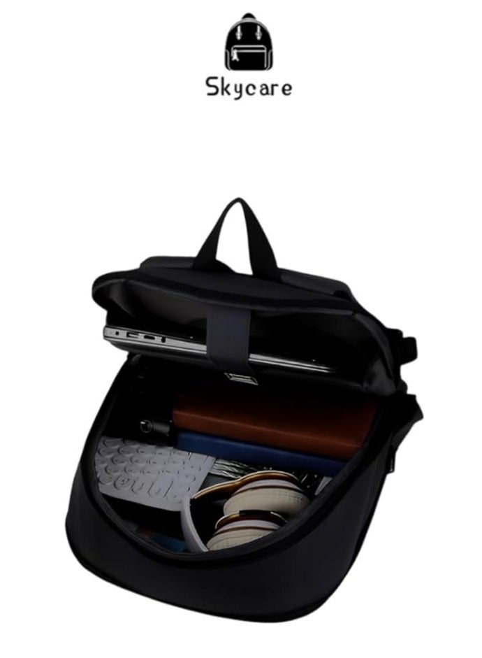 Skycare Business Travel Waterproof Backpack, Multi-functional Large Capacity Expandable Computer Bag for Handheld or Shoulder Carry