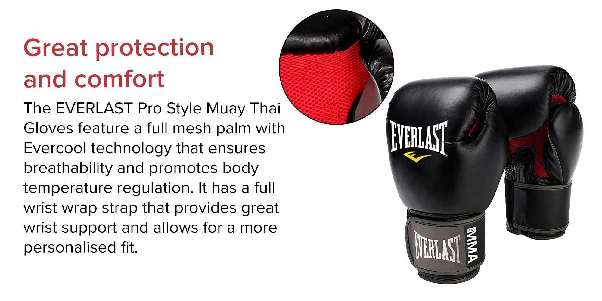 Muay Thai Pro Boxing Gloves 12x17x31cm