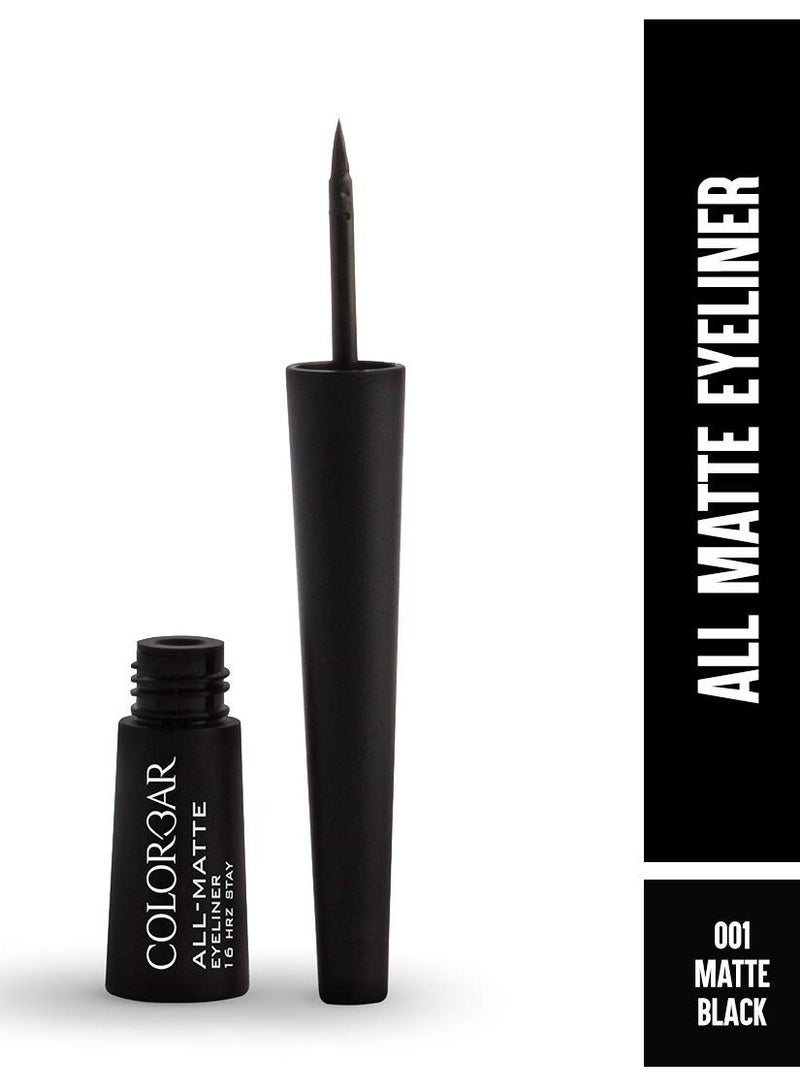 Colorbar All Matte Eyeliner Black 001 2.5ml