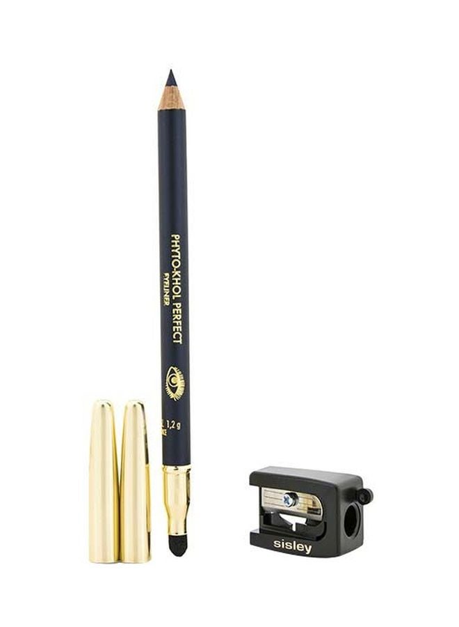 Phyto Khol Perfect Eyeliner With Blender Brush And Sharpener Navy