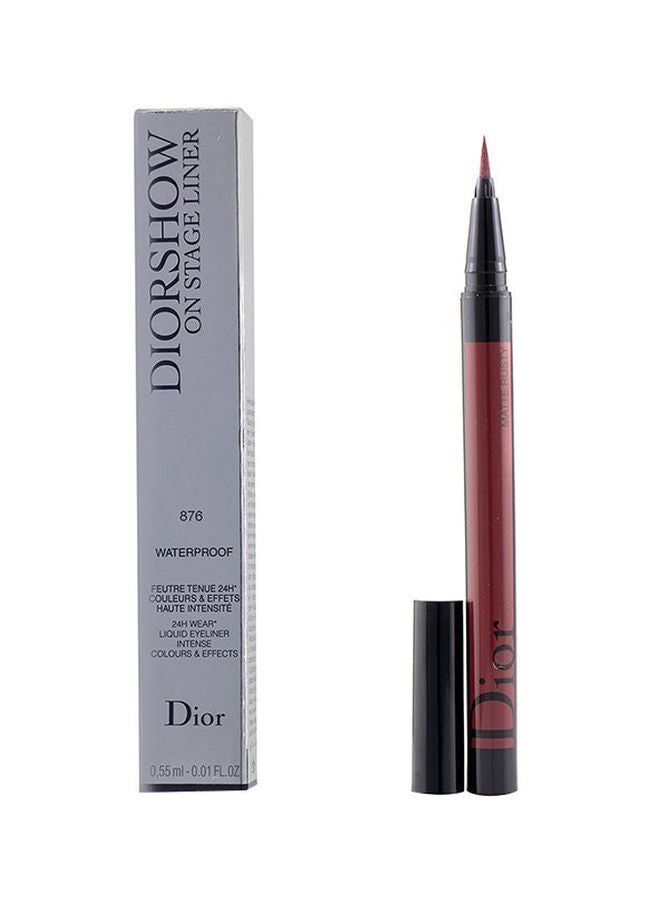 Diorshow On Stage Liner Waterproof Eye Liner 876 Matte Rusty