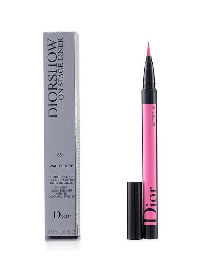 On Stage Liquid Eyeliner Pink