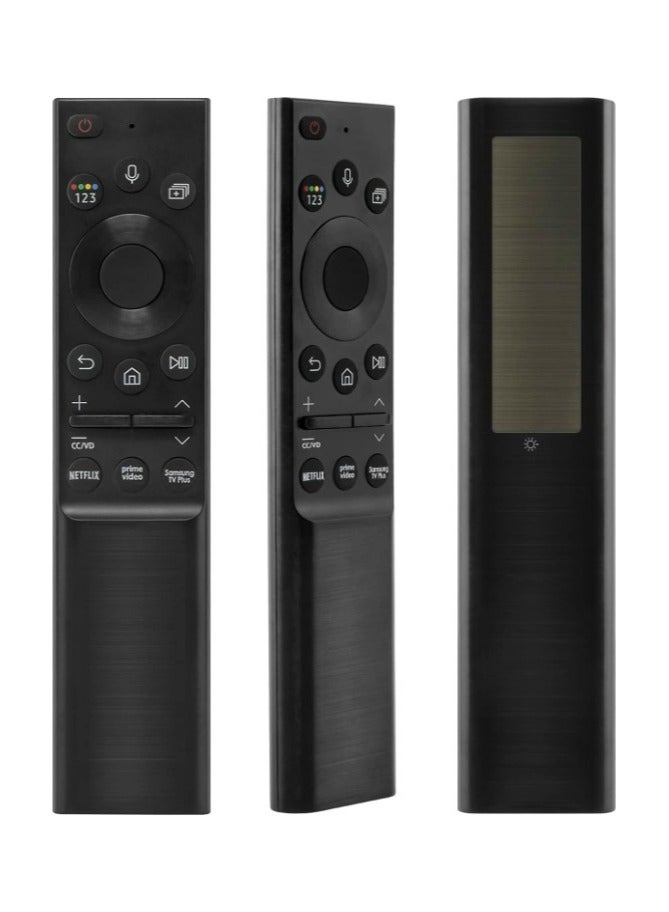 Solar Powered Voice Remote Control BN59-01357 Suitable for Samsung Smart TVs Solar Powered Remote Control with 3 Shortcut Buttons