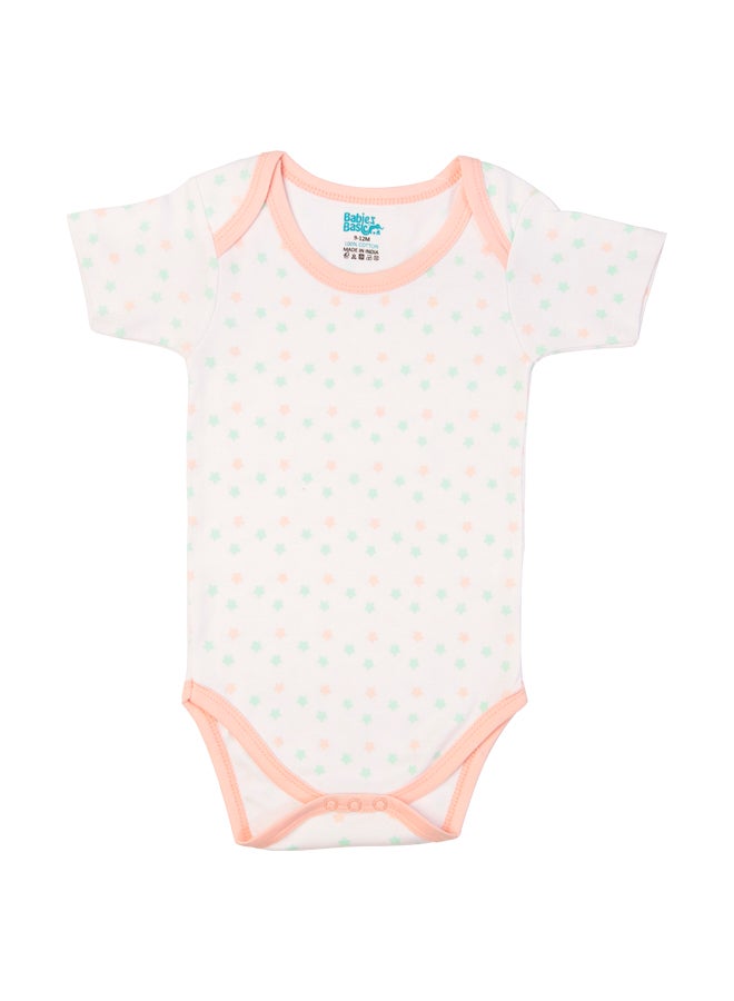 Printed Romper - Pack Of 3, Multi Color
