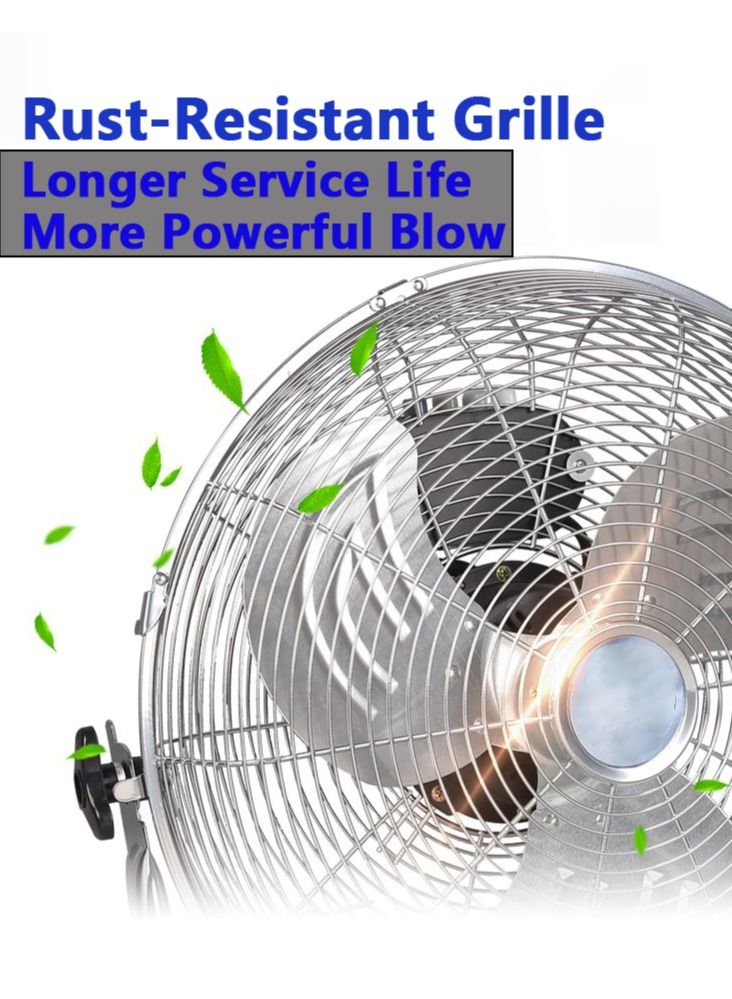 Metal floor fan 16 Inch High Velocity Cooling Fan3 Speed High Speed Blades For Home Office Shop
