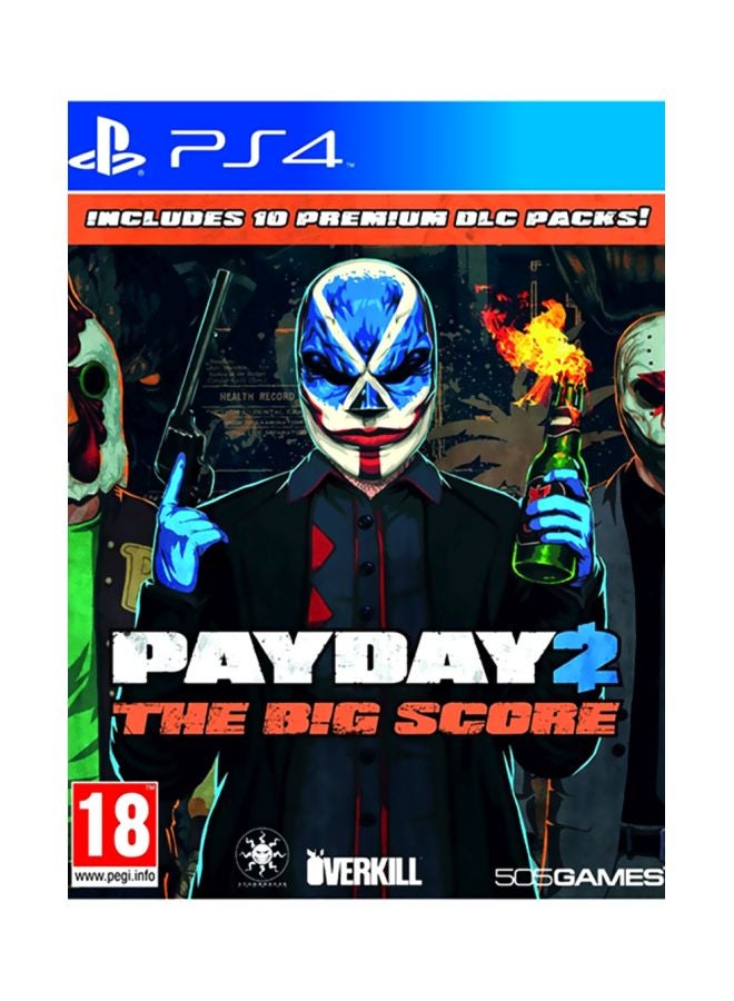 Payday 2 The Big Score - (Intl Version) - Adventure - PlayStation 4 (PS4)