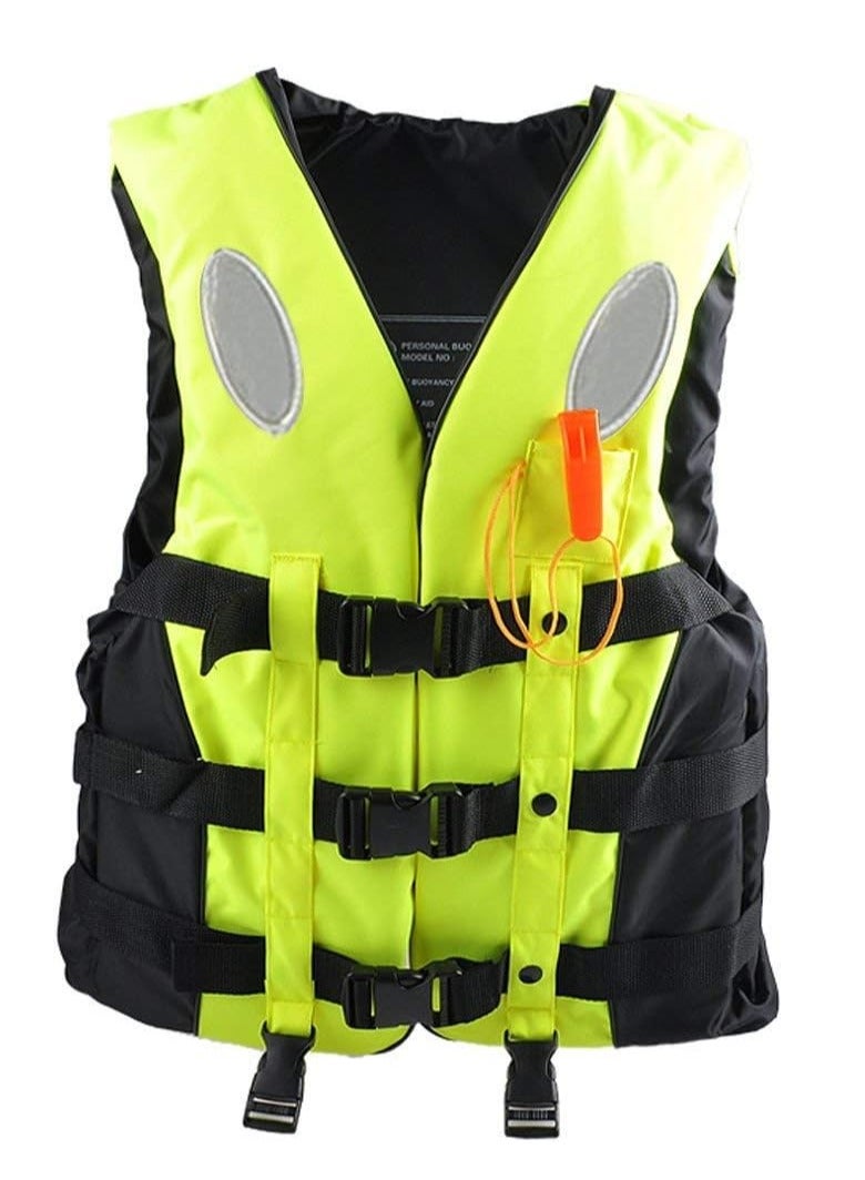 Life Jacket Safety Vests Water Suit Kayak Boating Swimming Surfing Drifting Gear Size {XL} .75 to 100 Kg(phosphorus)