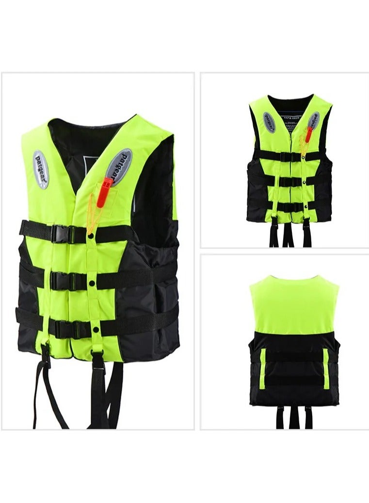 Life Jacket Safety Vests Water Suit Kayak Boating Swimming Surfing Drifting Gear Size {XL} .75 to 100 Kg(phosphorus)