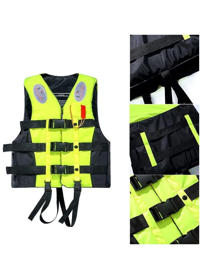 Life Jacket Safety Vests Water Suit Kayak Boating Swimming Surfing Drifting Gear Size {XL} .75 to 100 Kg(phosphorus)