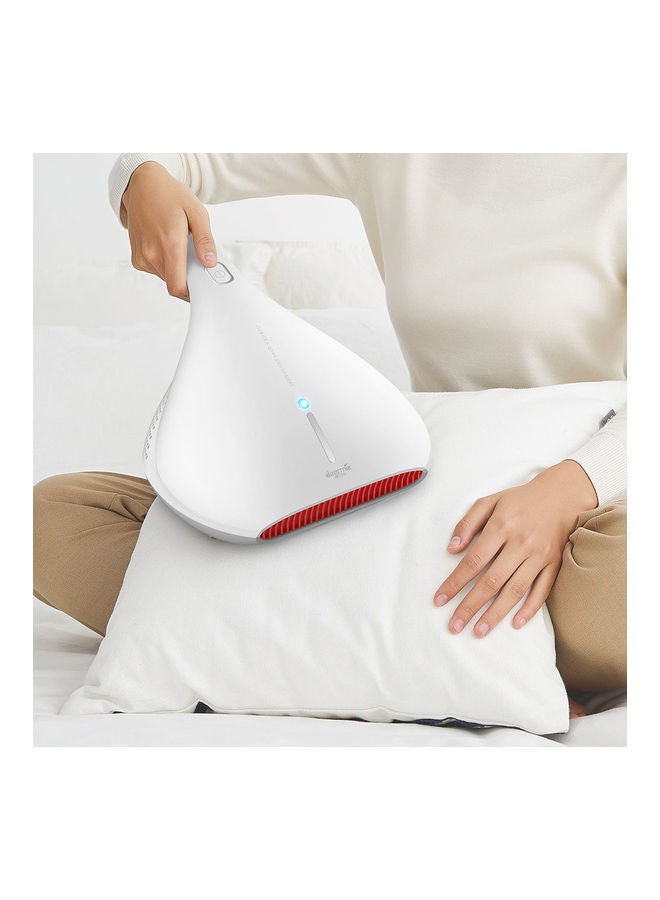 Electric Handheld Anti-Dust HEPA UV Mites Kill Controller 13000Pa Cleaning Machine for Bed Pillow Sofa 220V 0 kW HY-F332 White