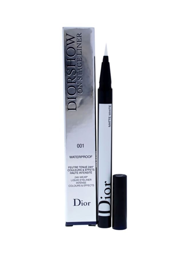 On Stage Liquid Eyeliner 001 Matte White