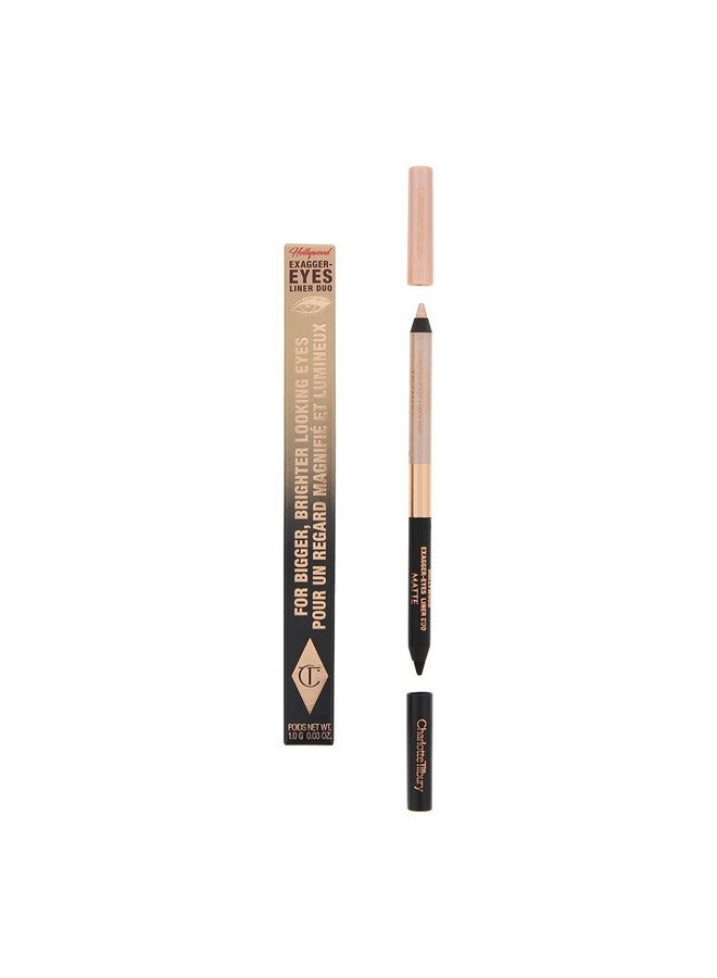 Hollywood Exagger Eyes Liner Duo For Bigger & Brighter Looking Eyespencil